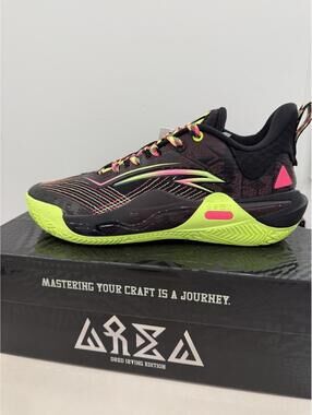 Anta KAI 1 Speed Men's Running Shoes Black/Brown/Yellow US 9
